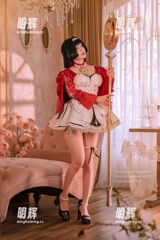 Umeko J 在Umeko J的吹雪写真集里,原图是那种悄悄来的温柔